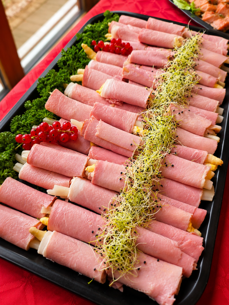 ham asperges koud buffet breugelbuffet anneke panneke