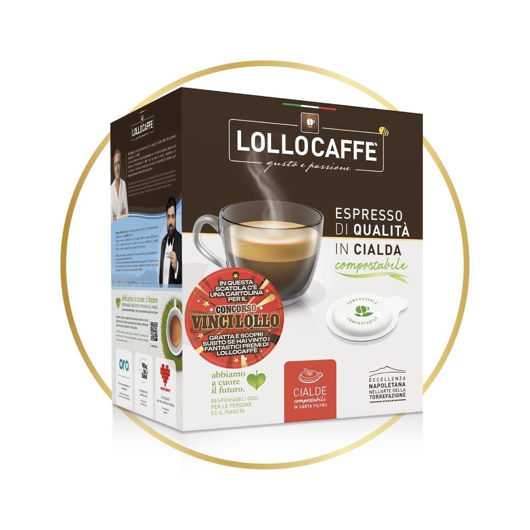 100 CIALDE LOLLO CAFFÈ MISCELA ORO