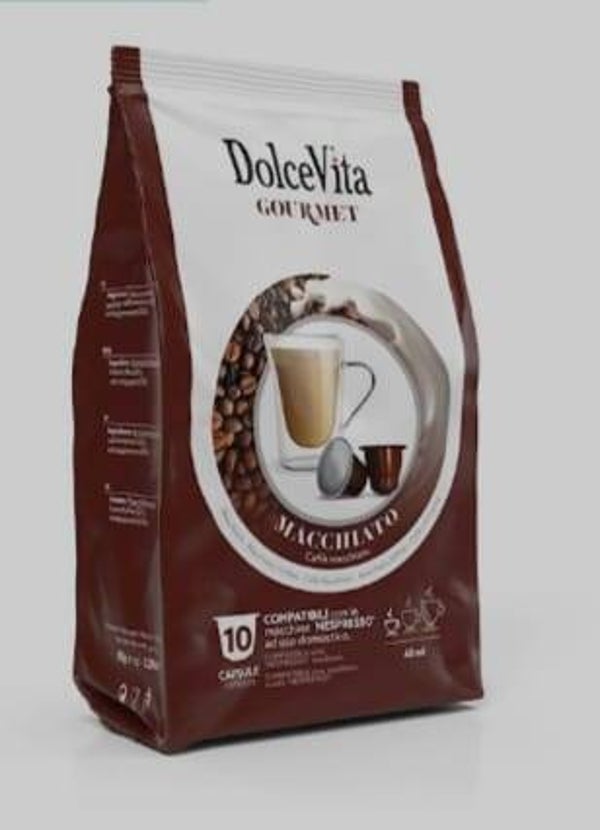 10 CAPSULE MACCHIATO