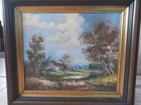 Schilderij hoeve