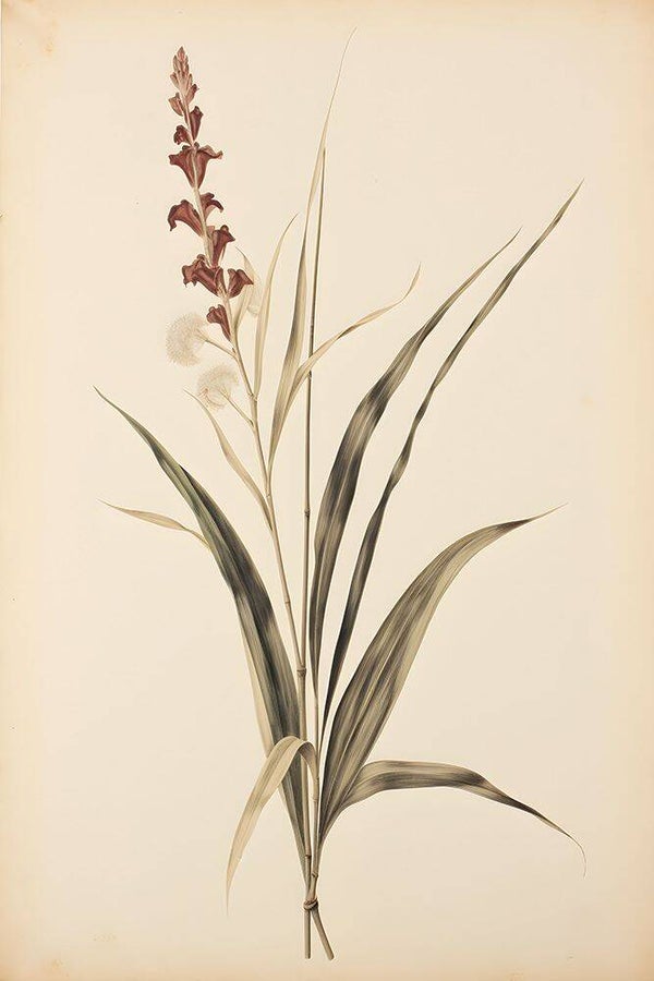 Antique Flowers 4 by Petal Prints Design