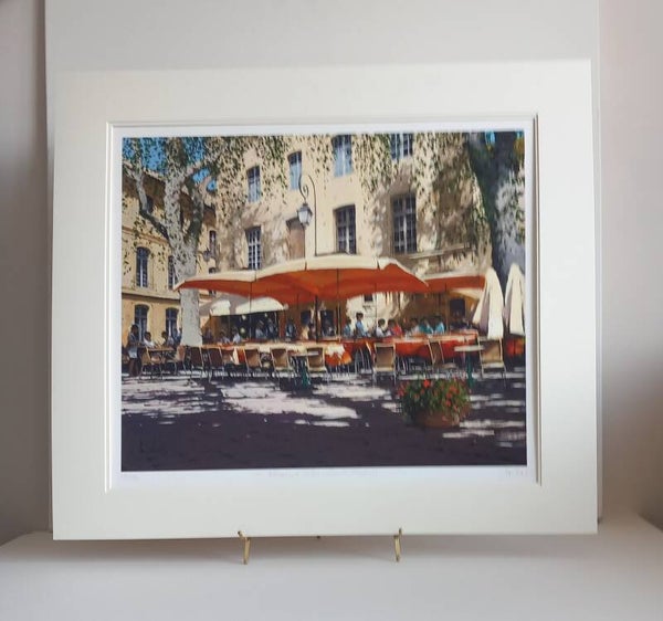 Coffee Morning -Aix by Jeremy Barlow