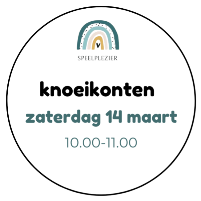 Knoeikonten | 14 maart 10.00-11.00h