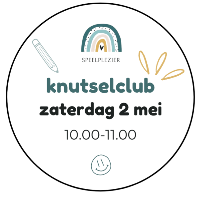 Knutselclub | 2 mei 10.00-11.00 uur