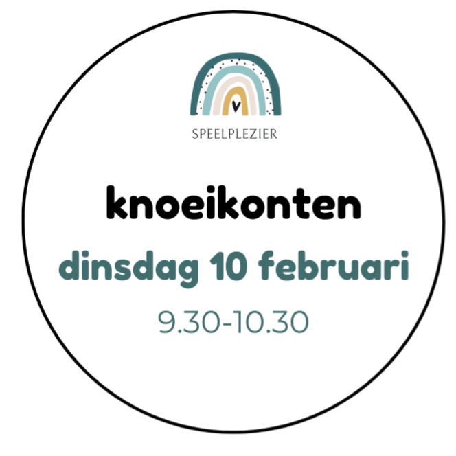Knoeikonten | 10 februari 9.30-10.30h