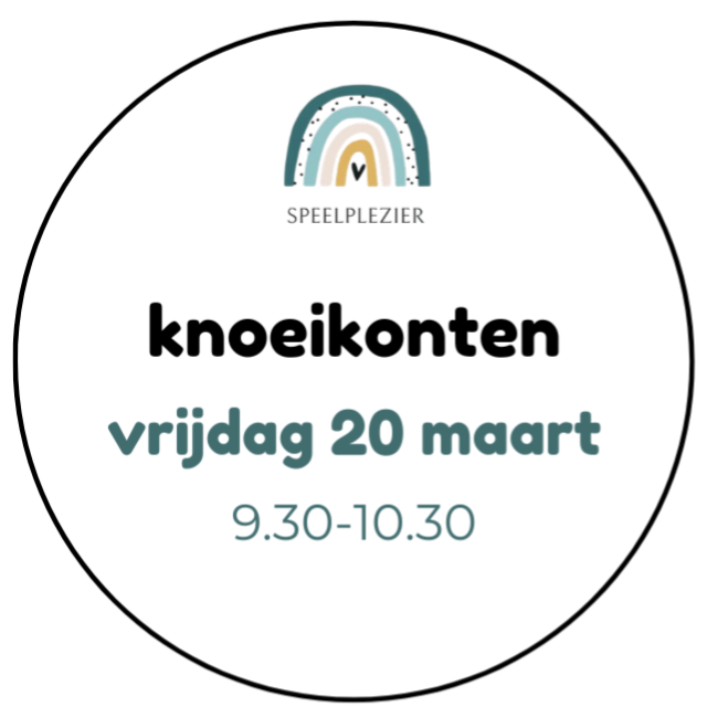 Knoeikonten | 20 maart 9.30-10.30h