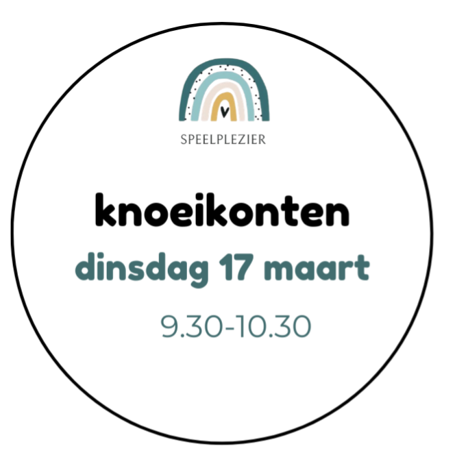 Knoeikonten | 17 maart 9.30-10.30h