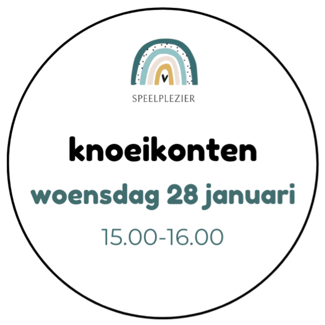 Knoeikonten | 28 januari - 15.00-16.00