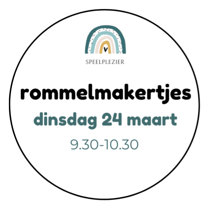 Rommelmakertjes | 24 maart 9.30-10.30 uur