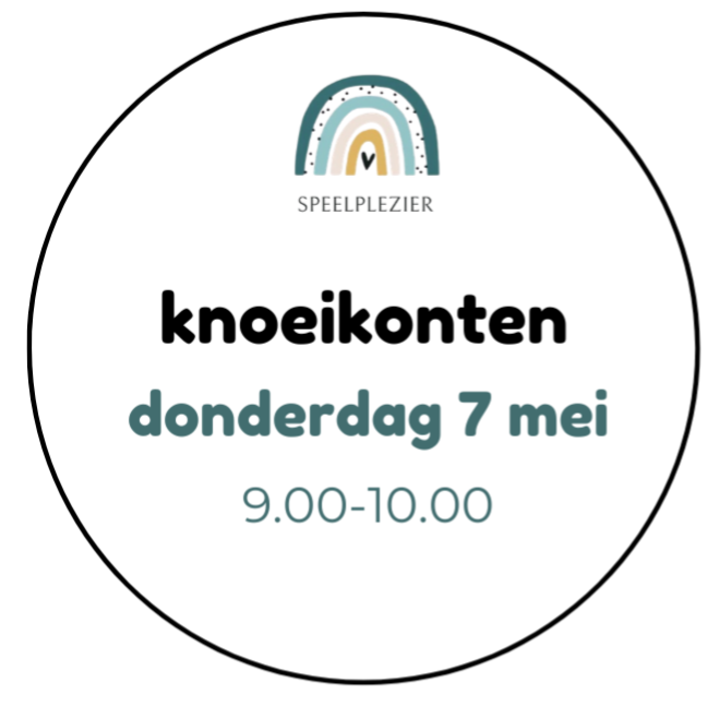 Knoeikonten | 7 mei 9.00-10.00 uur