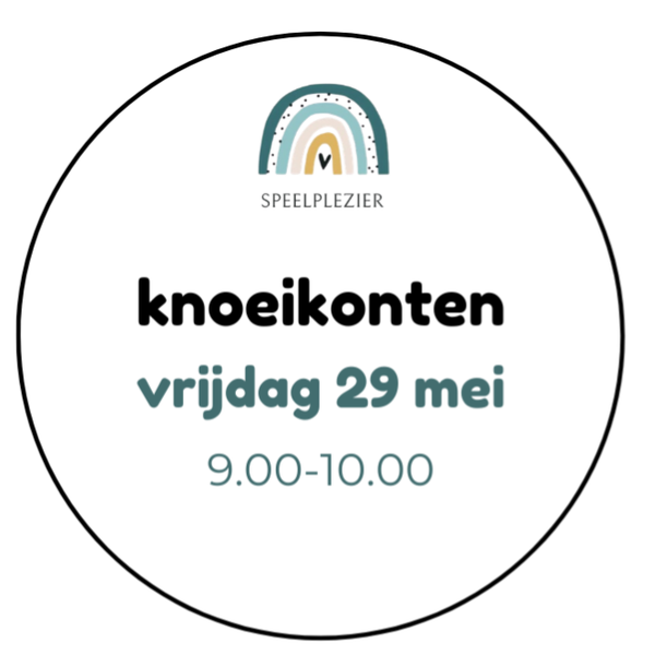 Knoeikonten | 29 mei 9.00-10.00 uur