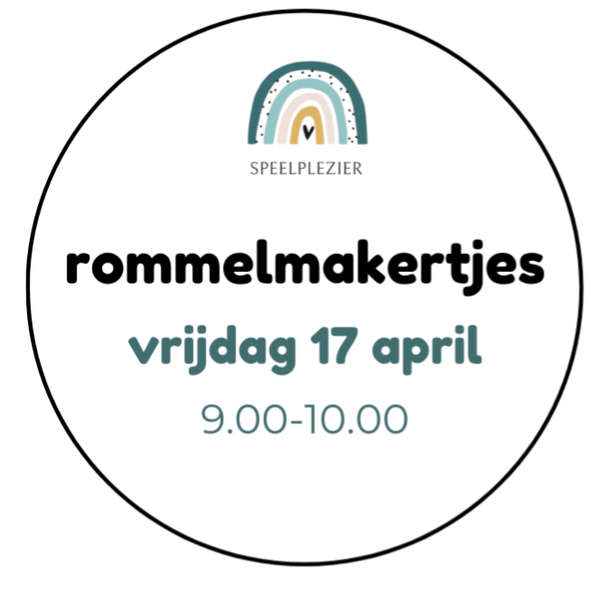 Rommelmakertjes | 17 april 9.00-10.00h