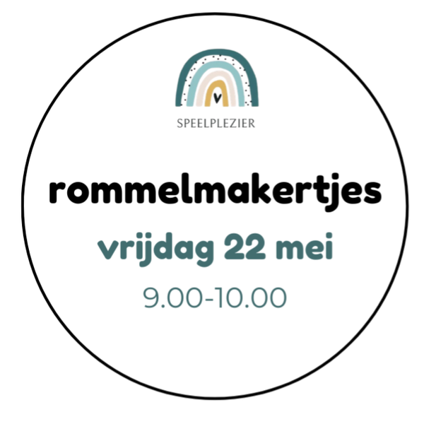 Rommelmakertjes | 22 mei 9.00-10.00 uur