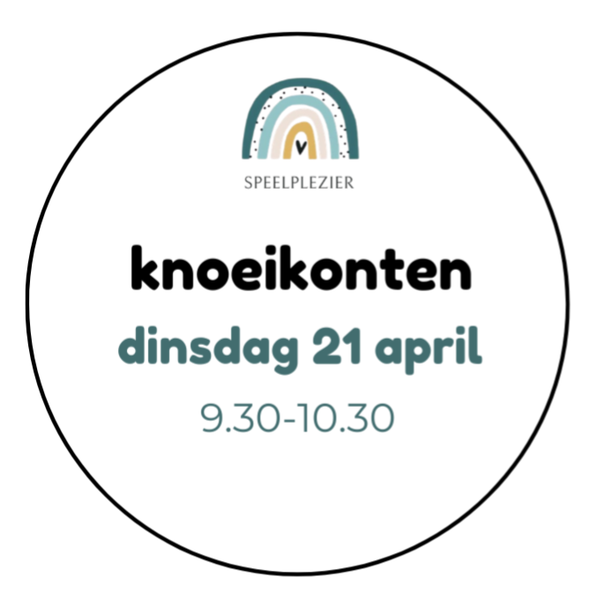 Knoeikonten | 21 april 9.30-10.30h