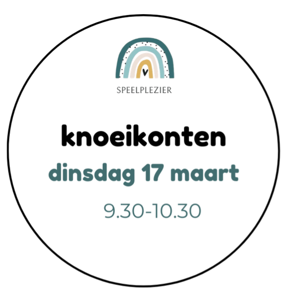 Knoeikonten | 17 maart 9.30-10.30h