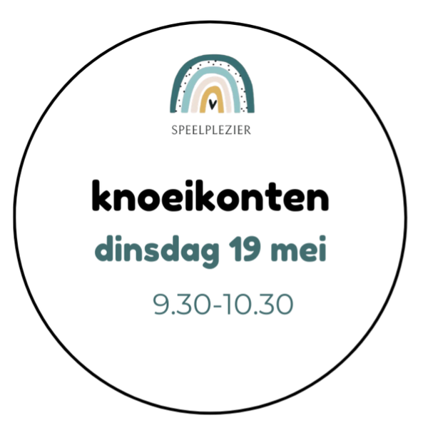 Knoeikonten | 19 mei 9.30-10.30 uur