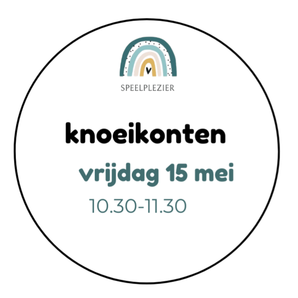 Knoeikonten | 15 mei 10.30-11.30 uur