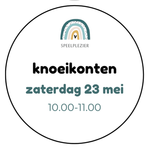 Knoeikonten | 23 mei 10.00-11.00 uur