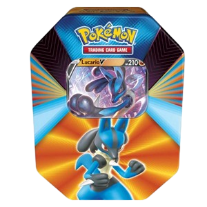 V Forces Tins: Lucario V Tin