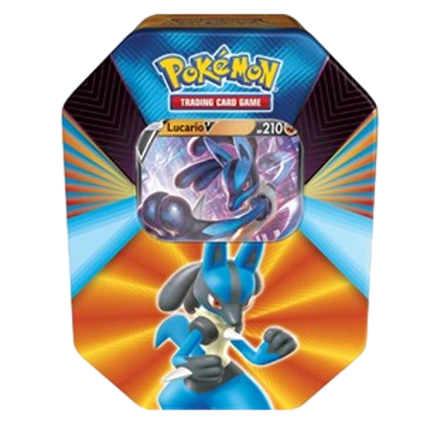 V Forces Tins: Lucario V Tin