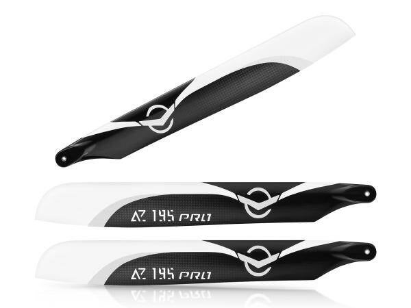 Azure Power AZ-195 PRO 3-Blade Carbon Main Blade 195mm