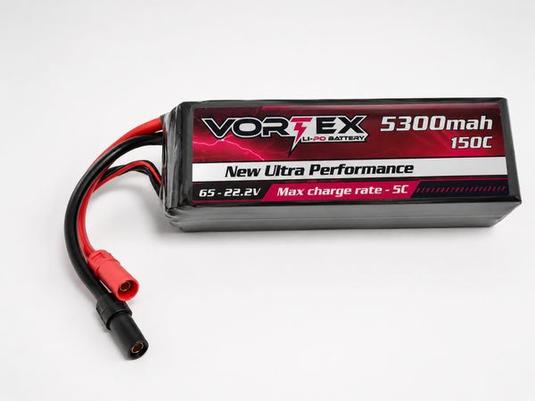 Vortex 6S 5300mah 150C - 550/600 helicopter size - planes - jet edf