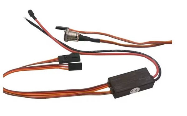 Universal On Board Glow System Methanol Engine Ignition with LED Indicator For OS YS SAITO HSP RC Car Airplane