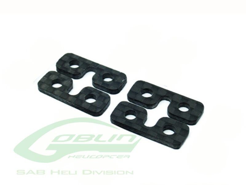 Carbon Fiber Tail Servo Support - Goblin 380 IL520 IL420