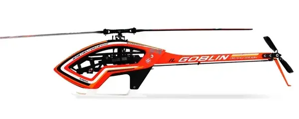 SAB ILGoblin PRO 520 Orange (SG525) with Main and Tail Blades 6S Electric RC Helicopter Kit