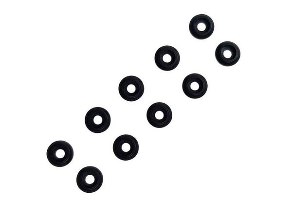 Aluminum Finishing Washer M2.5 Black Matte - SAB IL700