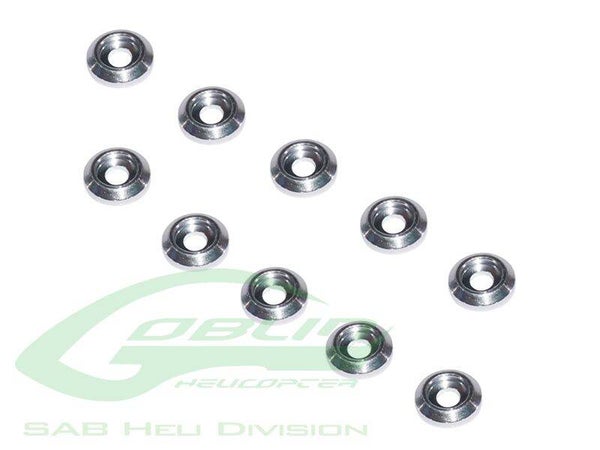 Aluminum Finishing Washer M2.5(10pcs) - Goblin 500/570 IL700 IL520