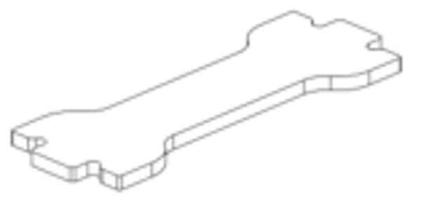 GT080052 S2 Ultra bottom support carbon plate S2 Ultra