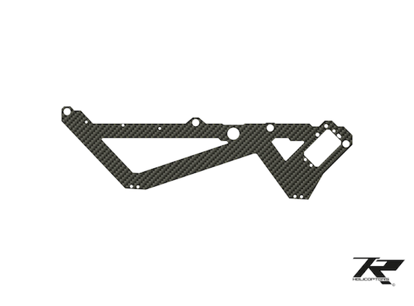 Lower Carbon Fiber Frame TR735-103 Tron 7.0 Elite