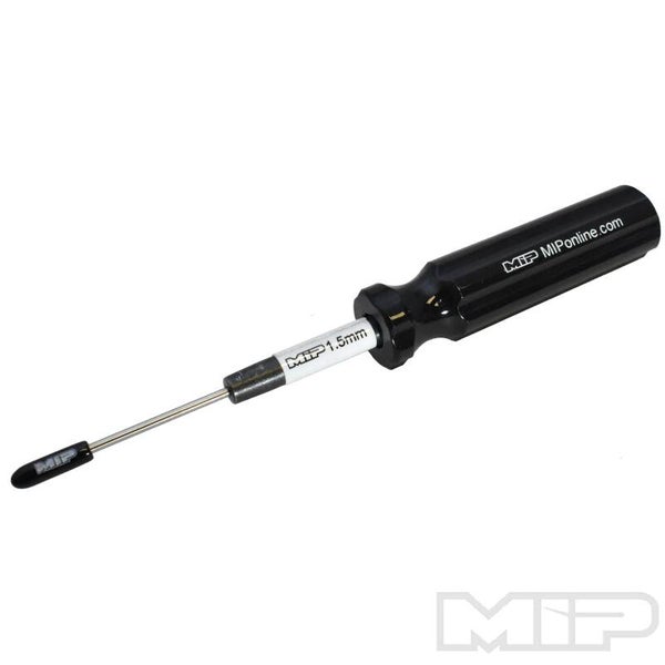 MIP 1.5mm Black Handle Hex Driver Wrench