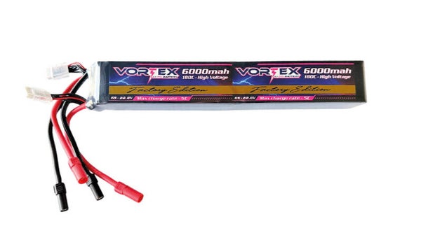 Vortex 12S 6000mah 180C HV Factory Edition - 700/800 helicopter size