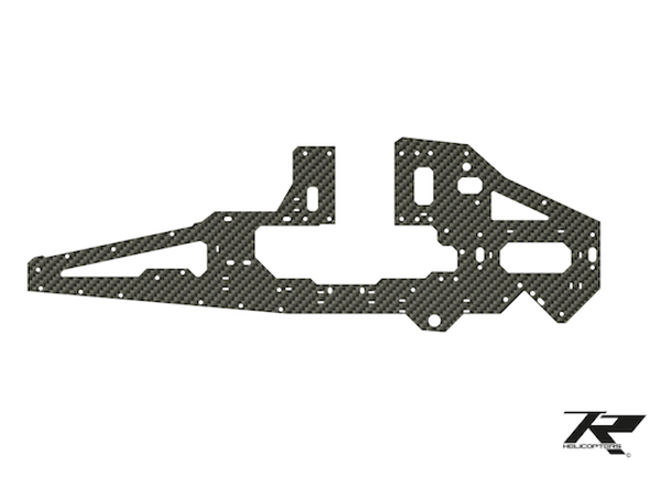 Upper Carbon Fiber Frame TTR735-102 Tron 7.0 Elite