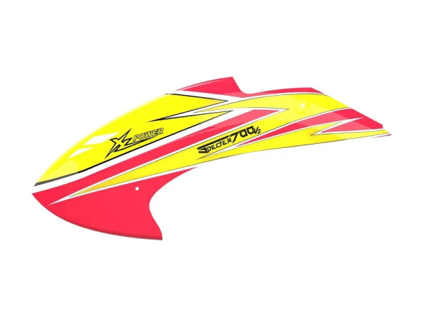 XLPower Canopy yellow/red # XL70V2C11 Specter 700 V2 Ultimate