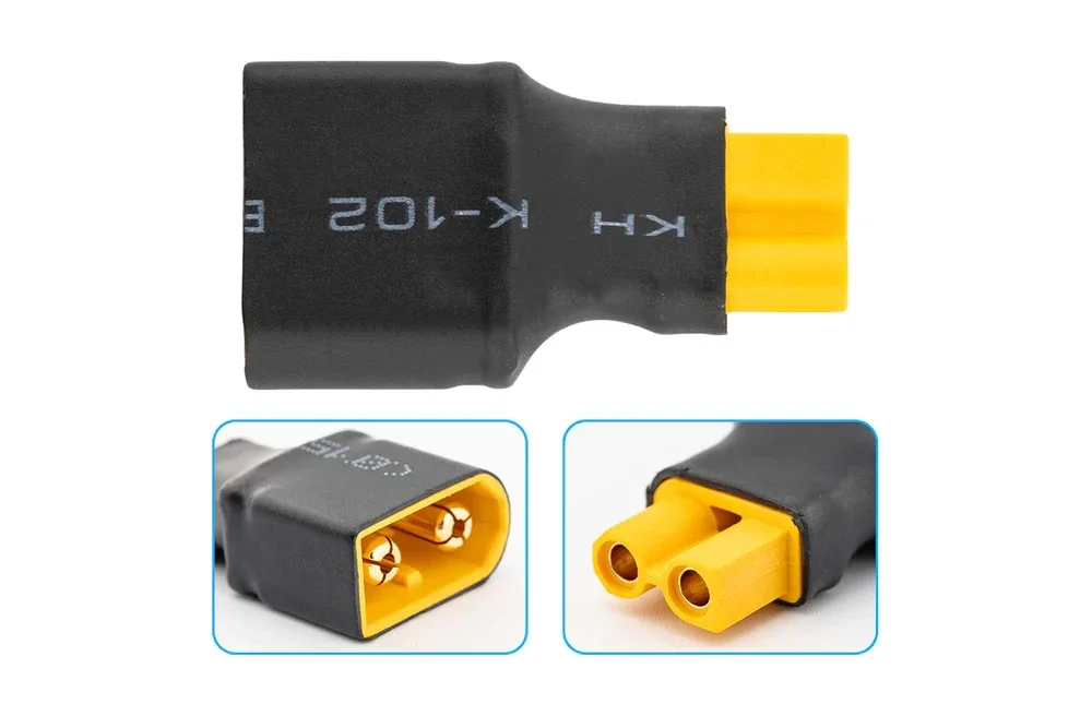 ToolkitRC XT60 Male → XT30 Female Adapter