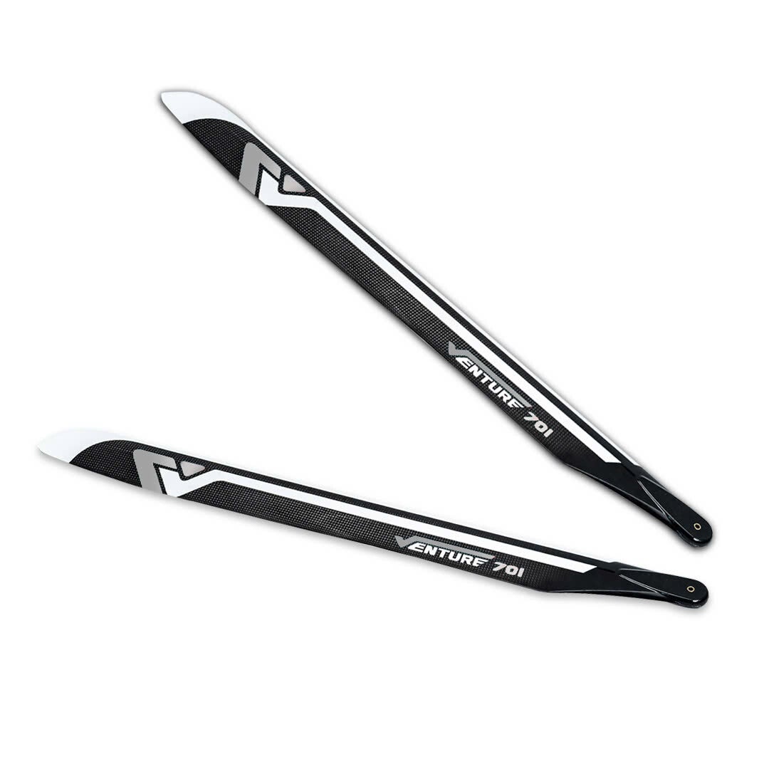 VENTURE 701mm Premium CF Blades – Silver