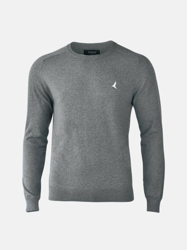 Rundhals-Pullover | grey