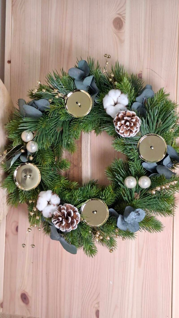 Haltbarer Adventkranz