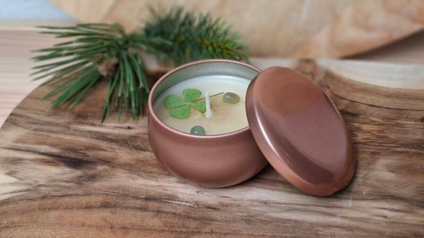 Glückskerze Silvester