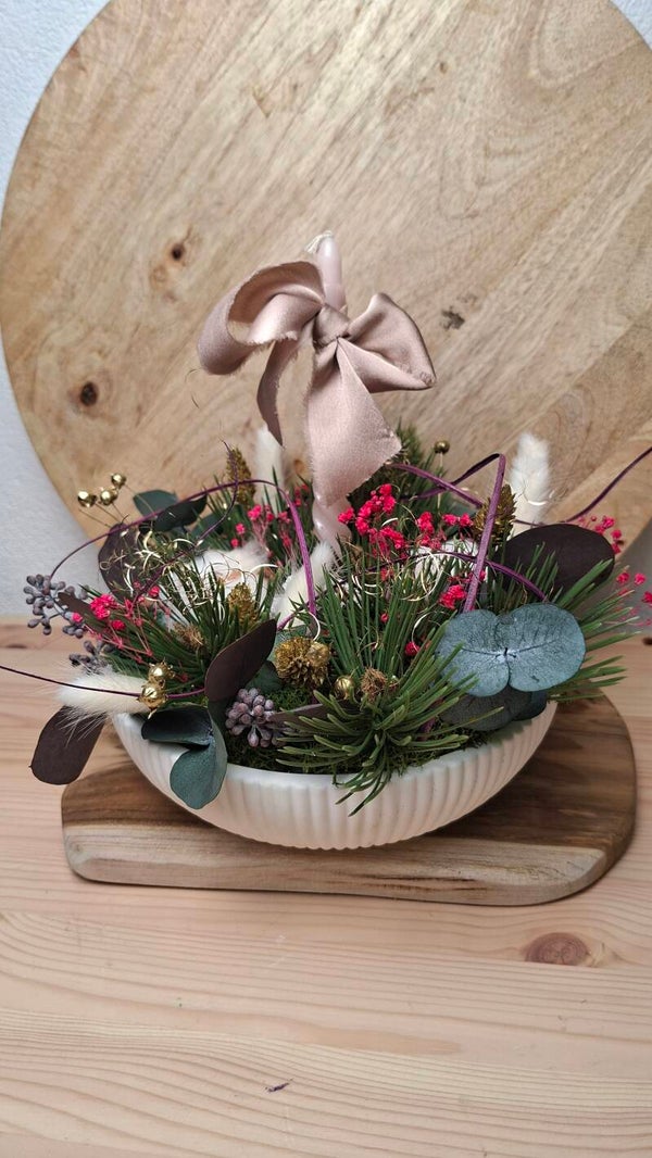 Adventgestecke ewig haltbar & immer stilvoll