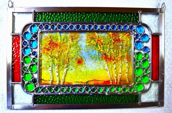 Fused Aspen Tree Panel