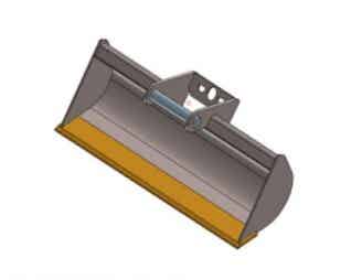 Drago Grabenräumlöffel 850mm 1.2t