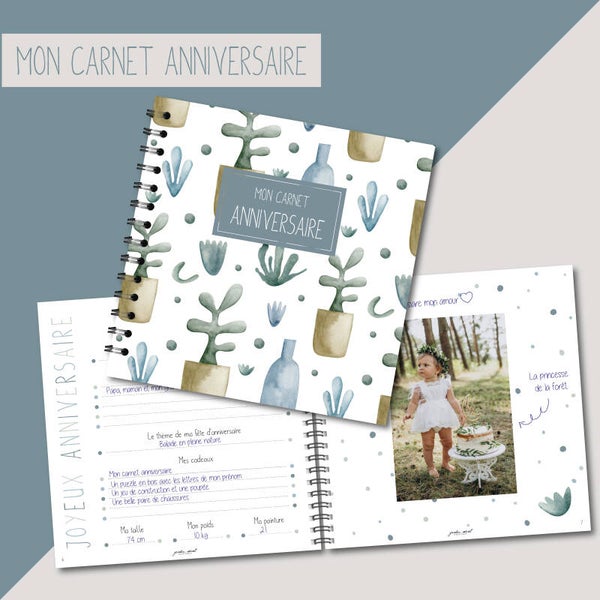 Carnet Anniversaire _ Lagon