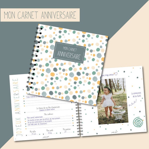 Carnet Anniversaire _ Encre