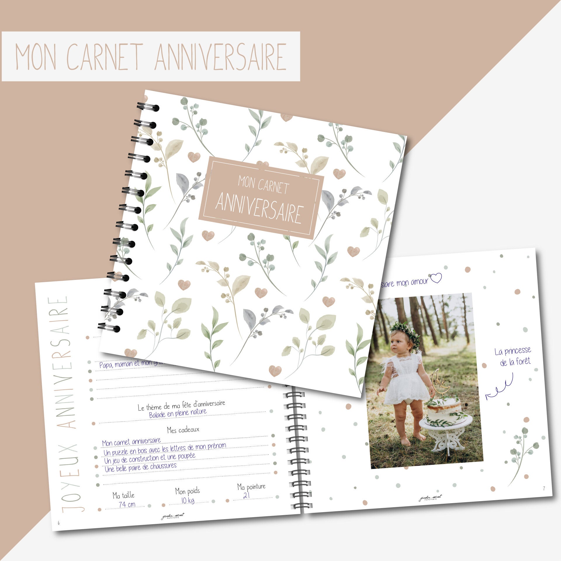 Carnet Anniversaire _ Naturel