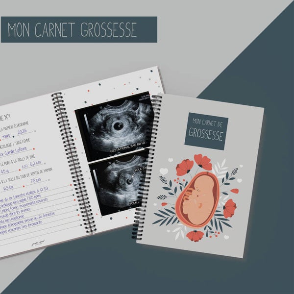 Carnet grossesse _ Bleu