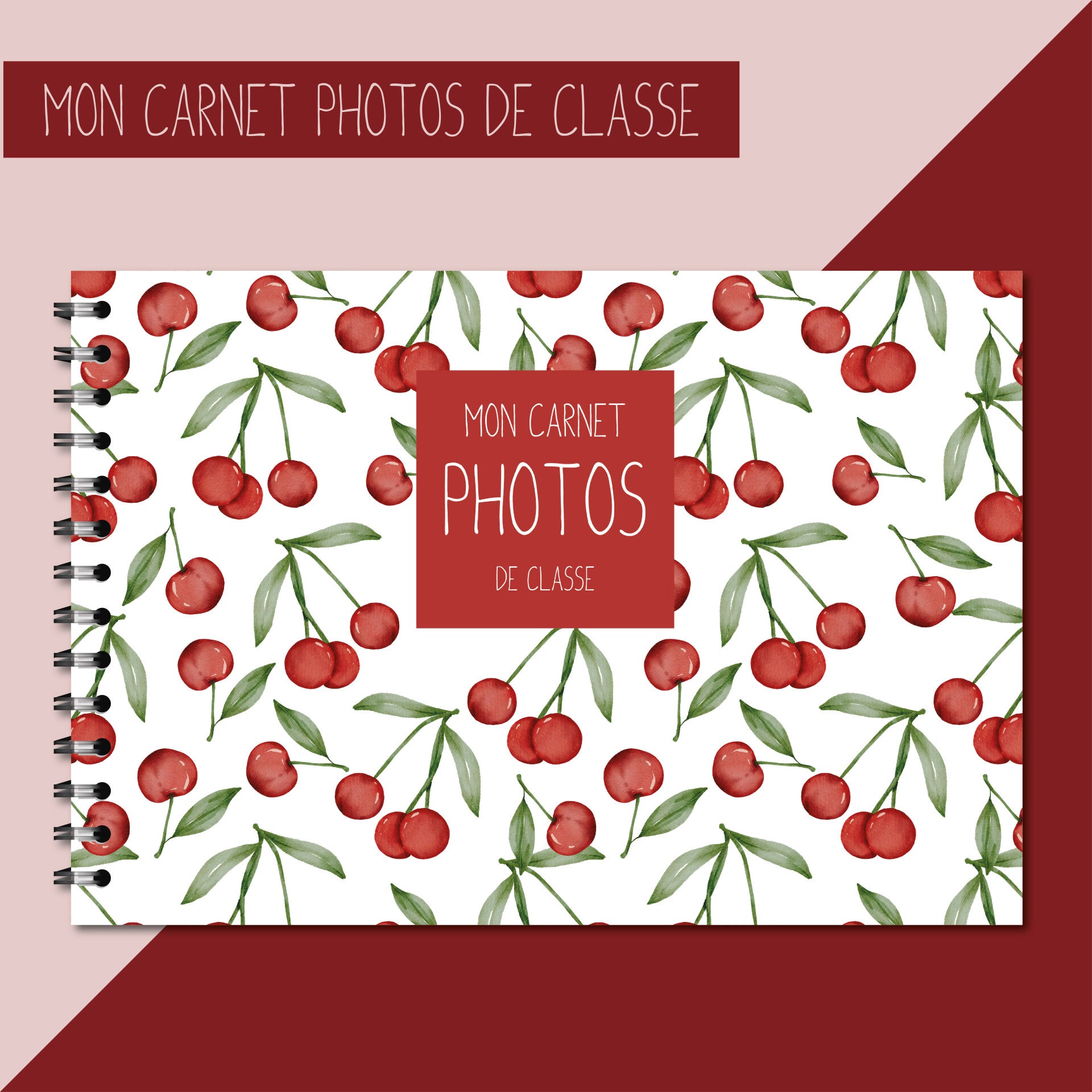 Carnet photos de classe _ Cerise